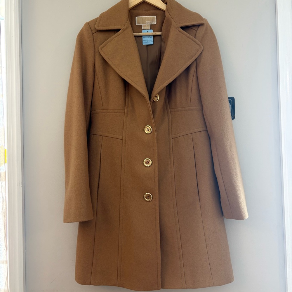 Michael Kors Camel Trench Coat